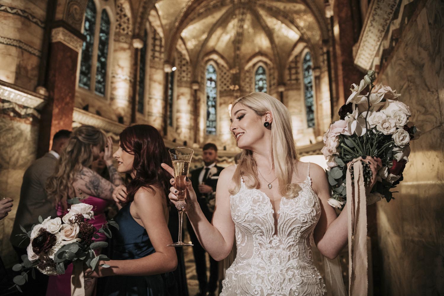 Fitzrovia chapel wedding london james anthony wedding photography